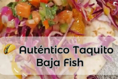 🌮Taquito Baja Fish Casero🌮